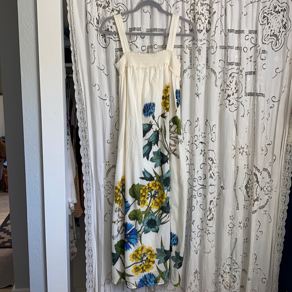 Maeve by Anthropologie Floral Maxi Dress